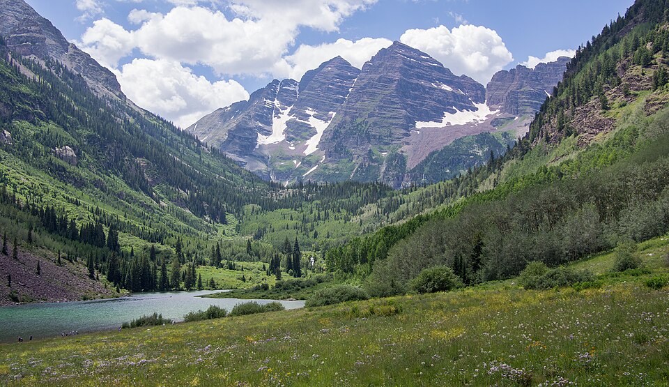 Maroon Bells peaks, Colorado