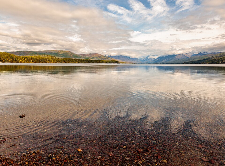 Glacier National Park landscape, Montana