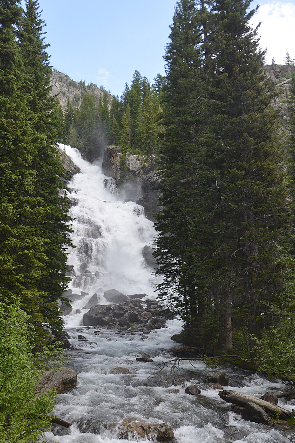 Hidden Falls, Grand Teton, Wyoming